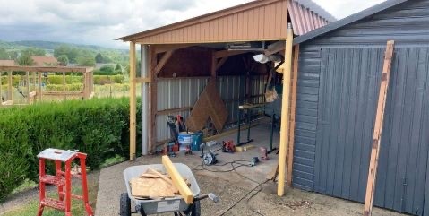 Montage et rénovation porte garage à Guimerville